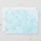 Hot Air Ballon Wedding Invitations Kaart (Achterkant)