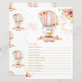 Hot Air ballondieren willen Baby (Voorkant / Achterkant)