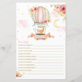 Hot Air ballondieren willen Baby (Voorkant)