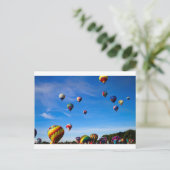 Hot Air ballonfestival Briefkaart (Staand voorkant)