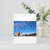 Hot Air ballonfestival Briefkaart (Staand voorkant)