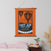 Hot Air-ballonfestival Hangend Wandkleed (Slaapkamer)