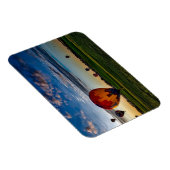 Hot-Air-ballonfestival in een prachtige Cloudy Sky Magneet (Rechterzijde)