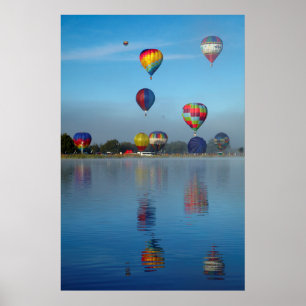 Hot Air-ballonfestival Poster