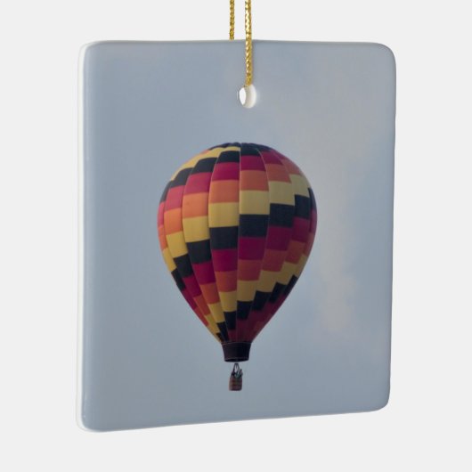 Hot-Air ballonfotoOrnament Keramisch Ornament (Rechts)