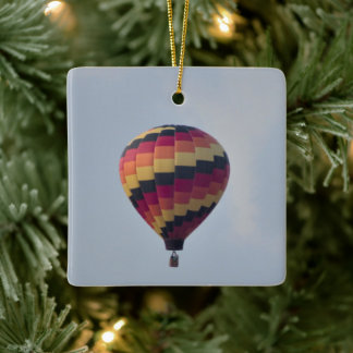Hot-Air ballonfotoOrnament Keramisch Ornament