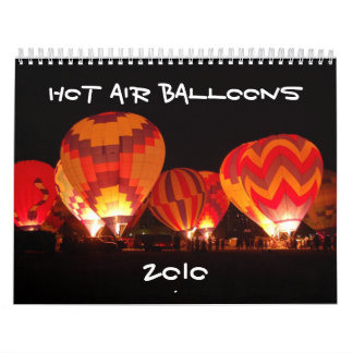 Hot Air-ballonnen, 2009 Kalender