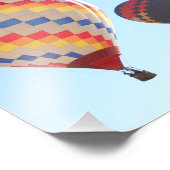 Hot-Air-ballonnen afdrukken Foto Afdruk (Hoek)