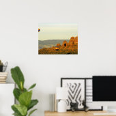Hot Air-ballonnen in Sedona, Arizona, Verenigde St Poster (Thuiskantoor)