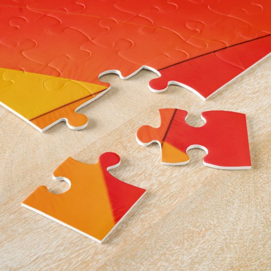 Hot Air ballons Jigzaag Puzzle Legpuzzel (Zijkant)