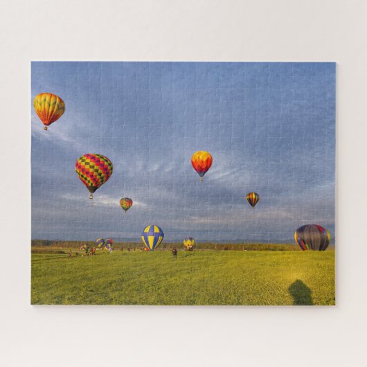 Hot Air ballons Jigzaag Puzzle Legpuzzel (Horizontaal)