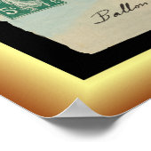 Hot Air ballonvis ~ "Ferdinand" Lagleize ~ Poster (Hoek)