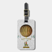 Hot Air ballonzephire 2 Bagagelabel (Voorkant verticaal)