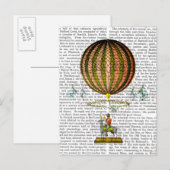 Hot Air ballonzephire 2 Briefkaart (Voorkant / Achterkant)