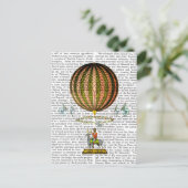 Hot Air ballonzephire 2 Briefkaart (Staand voorkant)