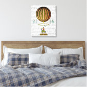 Hot Air ballonzephire Canvas Afdruk (Insitu (Slaapkamer))