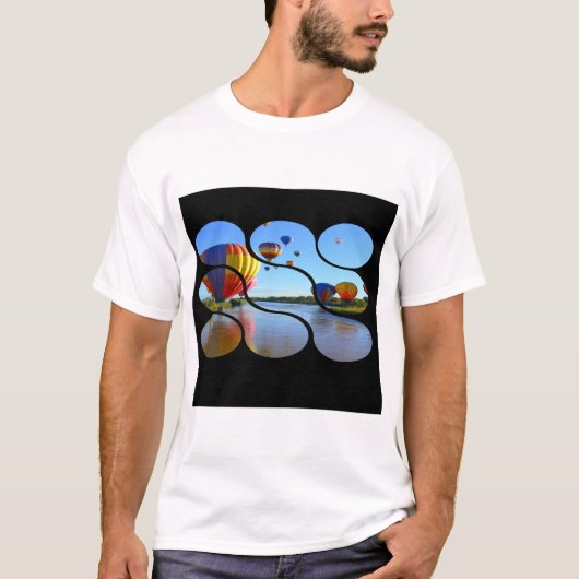 Hot Air Balloon Adventure T-Shirt – Sky Travel & W (Voorkant)