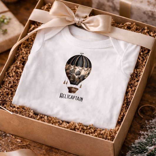 Hot Air Balloon Baby Romper