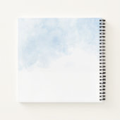 Hot Air Balloon Baby shower Gastenboek Notitieboek (Achterkant)