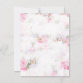 Hot Air Balloon Baby Shower Uitnodigingen (Achterkant)