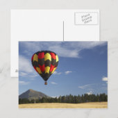 Hot Air Balloon bij Wanaka, Zuid-eiland, New Briefkaart (Voorkant / Achterkant)