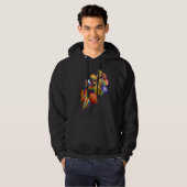 Hot Air Balloon Festival  Flying Aviation Basket F Hoodie (Voorkant volledig)