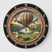 Hot Air Balloon Festival Ornate Grote Klok (Voorkant)