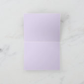 Hot Air Balloon over Flowers Painting Bedankkaart (Binnen)