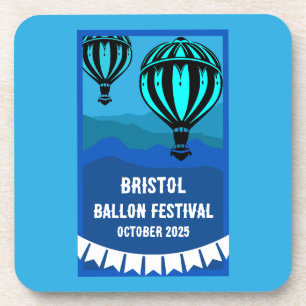 Hot Air Balloon Pilot Festival Bier Onderzetter