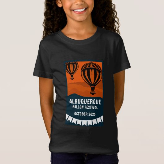 Hot Air Balloon Pilot Festival T-shirt (Voorkant)