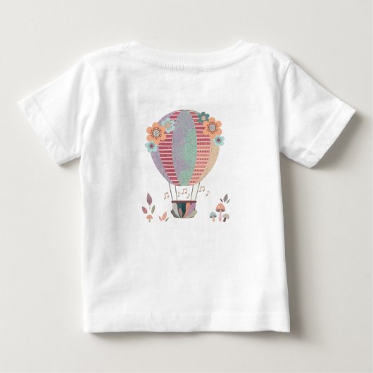 Hot air balloon ride T-Shirt (Achterkant)