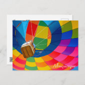 Hot Air Balloon Spectacle Briefkaart (Voorkant / Achterkant)