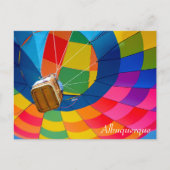 Hot Air Balloon Spectacle Briefkaart (Voorkant)