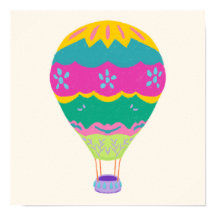 'Hot Air Balloon' uit de 'Dream To Fly' Set van 3