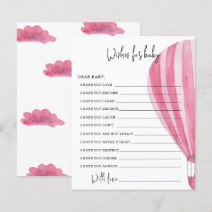 Hot Air Balloon Wensen voor baby