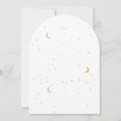 Hot Air Balloon Whimsical Cute Teddy Bear Arch Kaart (Achterkant)