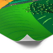 Hot Air Ballooning Folk Art Poster (Hoek)