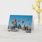 Hot Air Ballooning in Cappadocia Kaart (Gele Bloem)