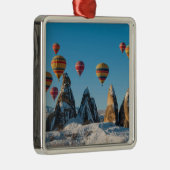 Hot Air Ballooning in Cappadocia Metalen Ornament (Rechts)