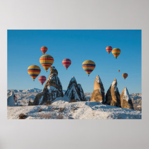 Hot Air Ballooning in Cappadocia Poster