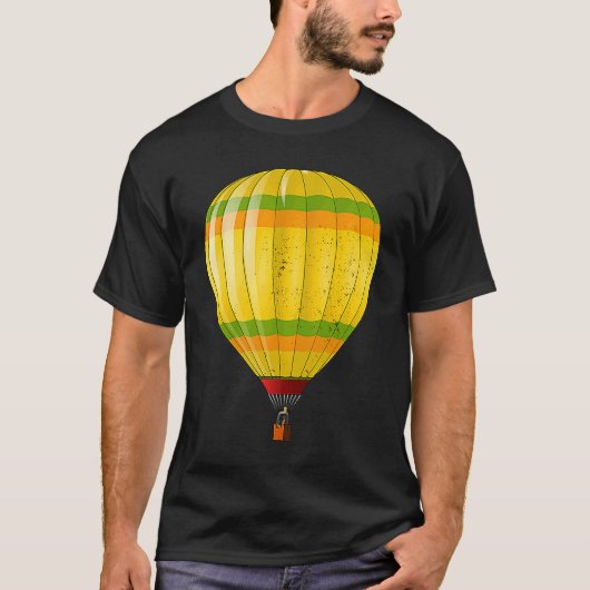 Hot Air Balloons Ballooning Pilot Balloon Festival T-shirt (Voorkant)