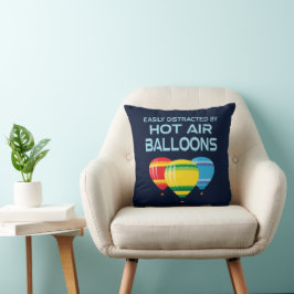 Hot Air Balloons Funny Quote Kussen