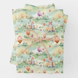 HOT AIR BALLOONS INPAKPAPIER VEL