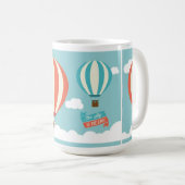 *HOT AIR BALLOONS** KOFFIE/TEA MOK (Voorkant rechts)