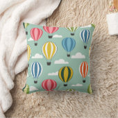 Hot air balloons kussen (Deken)