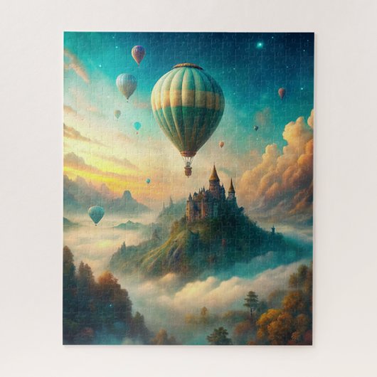 Hot Air Balloons Legpuzzel (Verticaal)