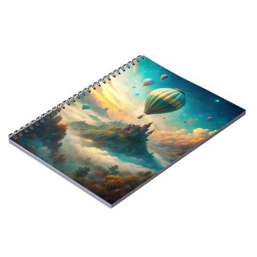 Hot Air Balloons Notitieboek (Linkerzijde)