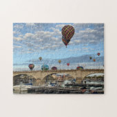 Hot Air Balloons over the London Bridge 2026 Legpuzzel (Horizontaal)