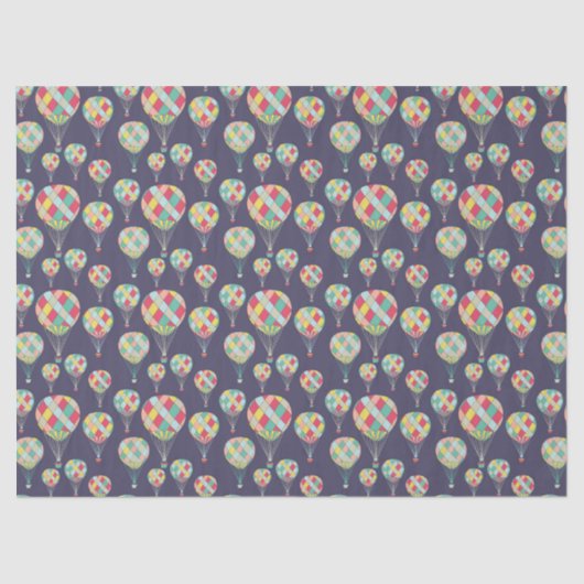  HOT AIR-BALLOONS TISSUEPAPIER (Voorkant)