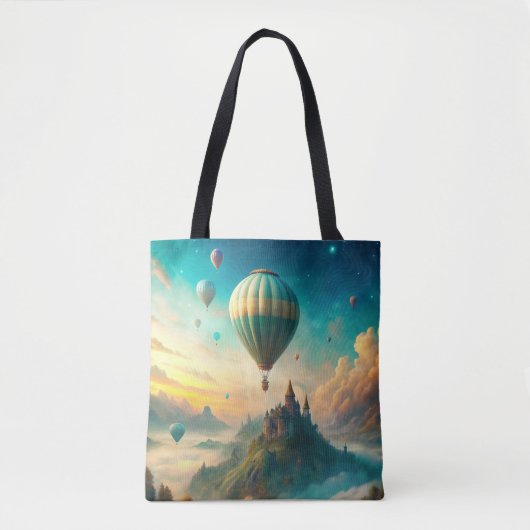 Hot Air Balloons Tote Bag (Voorkant)